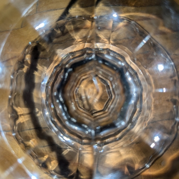 Heisey Glass | Vintage Round Elegant Clear Pedestal Dish Candy Ice-Cream Bowl - Picture 4 of 7